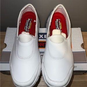 Skechers Work unisex White Shoes // size 8.5
